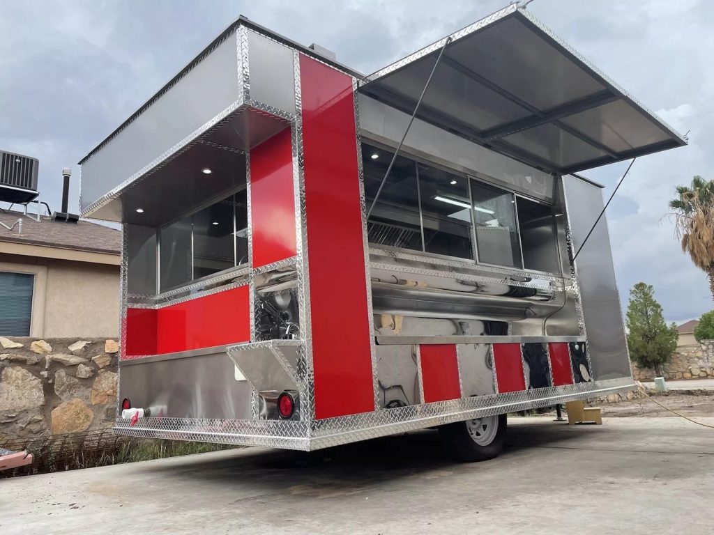 2024 14ft Mobile Kitchen Trailer
