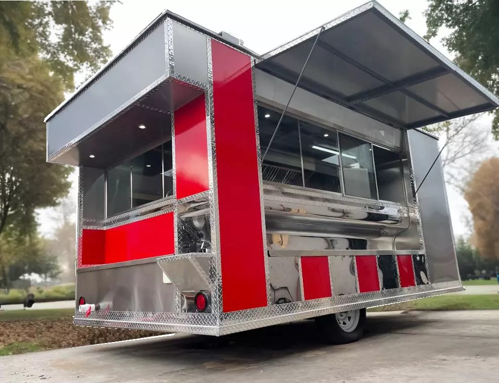 2024 14ft Mobile Kitchen Trailer