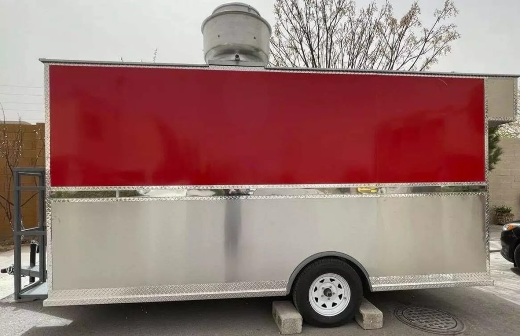 2024 14ft Mobile Kitchen Trailer
